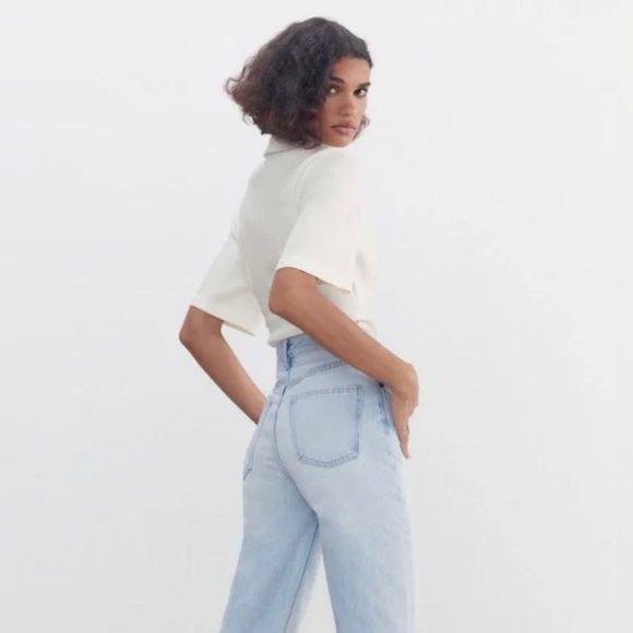 Elastic Linen Blend Bodysuit with cut-out detail - Picture 4 of 6